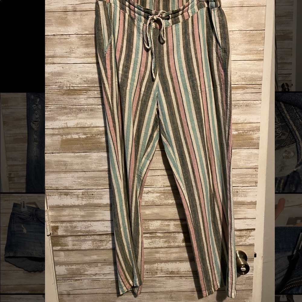 Size M Colored Pattern Pants